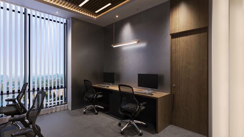 Office Ceiling Installation